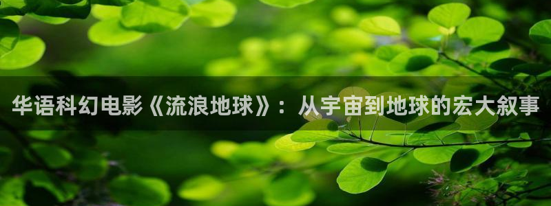 第九影院久久123：华语科幻电影《流浪地球》：从宇宙到地球的宏大叙事
